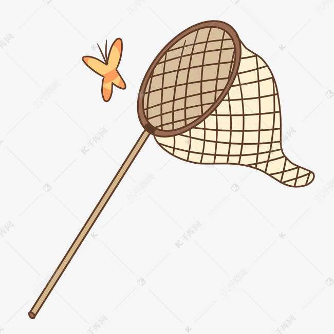 卡通夏季捕捉网