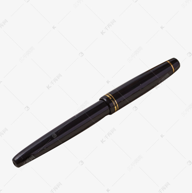 黑色的钢笔免抠图