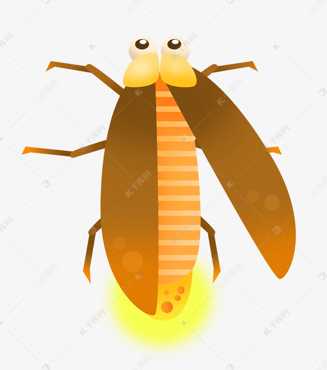 黄色萤火虫素材图片免费下载-千库网