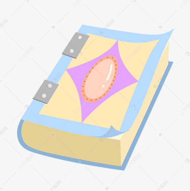 宝石点缀魔法书