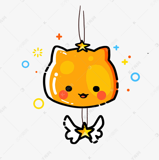 mbe风格小猫风铃
