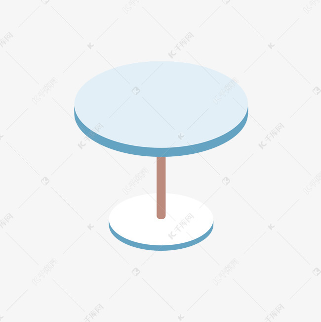 卡通圆桌