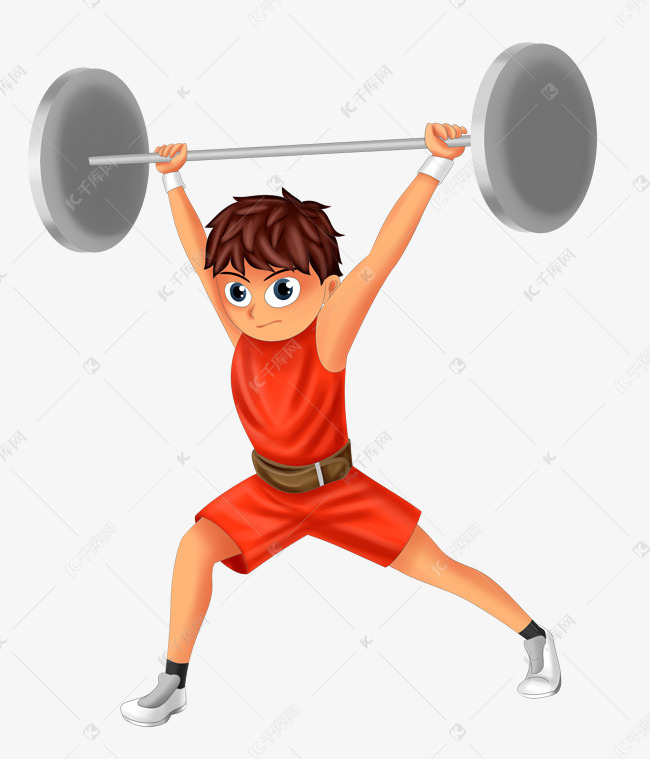 运动会举重男孩素材图片免费下载-千库网