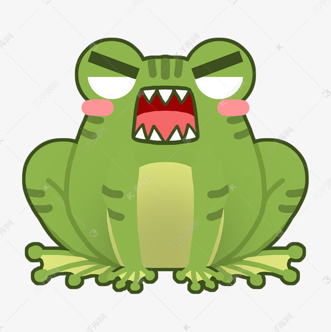 愤怒的青蛙