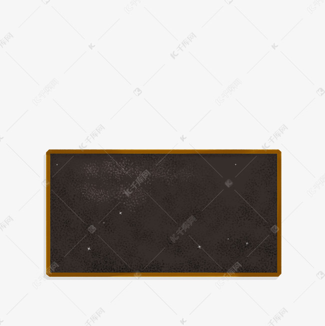 一块黑板免扣图