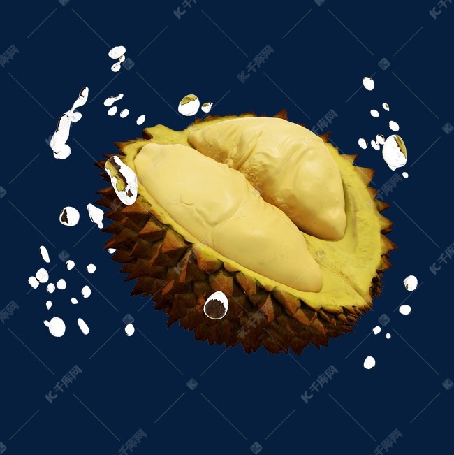 质感榴莲png图