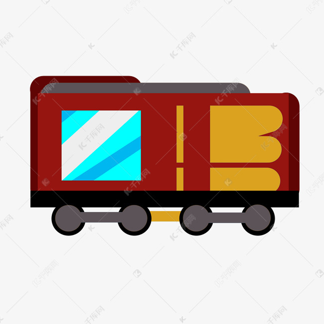 大型火车厢装饰