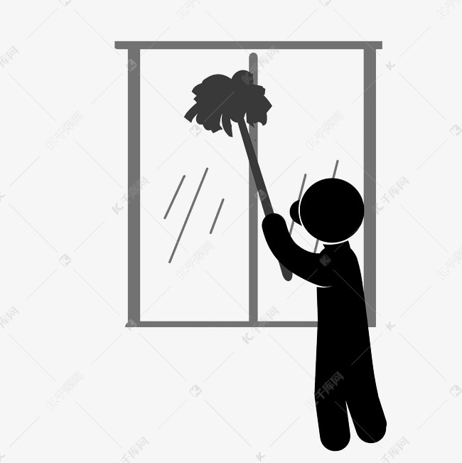 打扫卫生火柴人