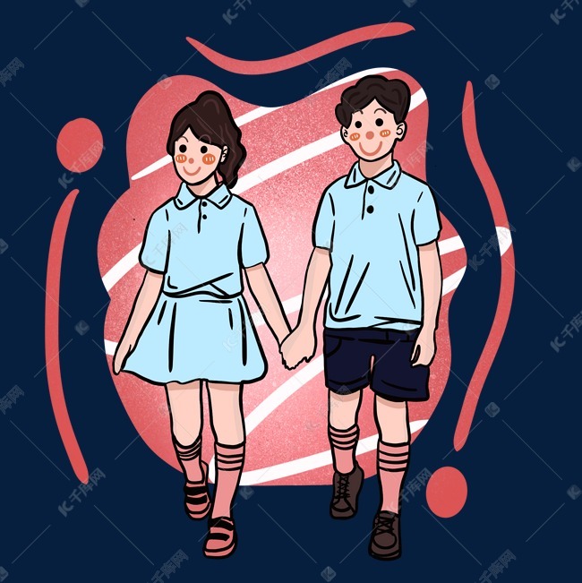 儿童节牵手小伙伴