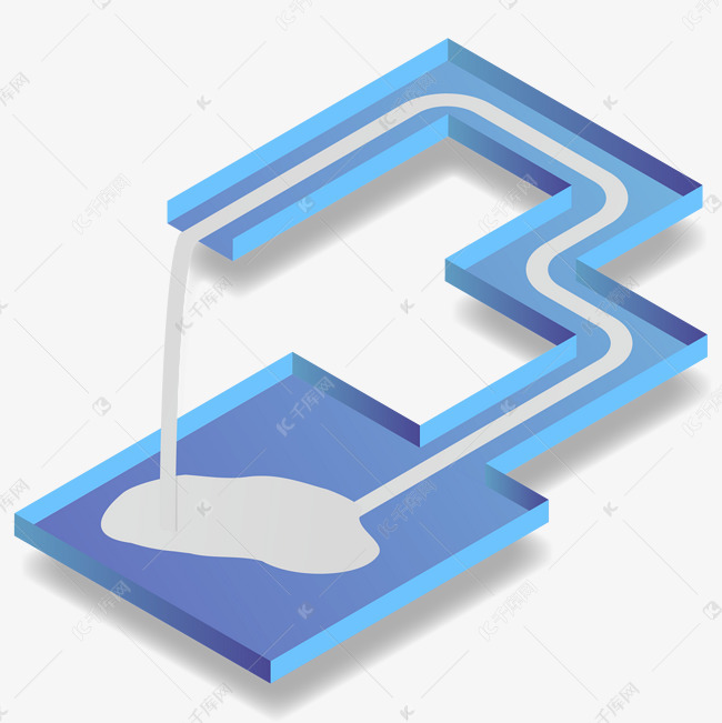 埃舍尔矛盾空间瀑布