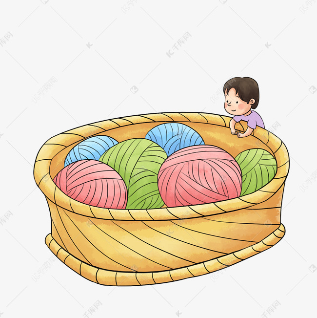 手绘针线盒