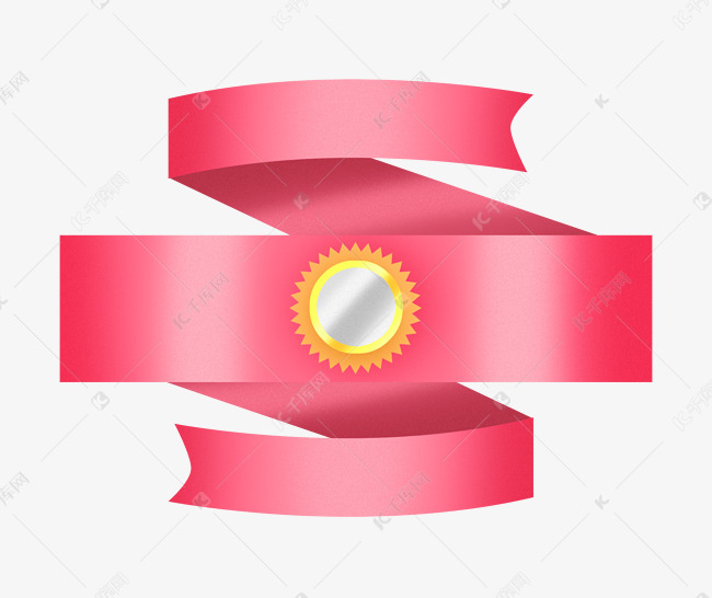 缠绕折叠丝带素材图片免费下载-千库网