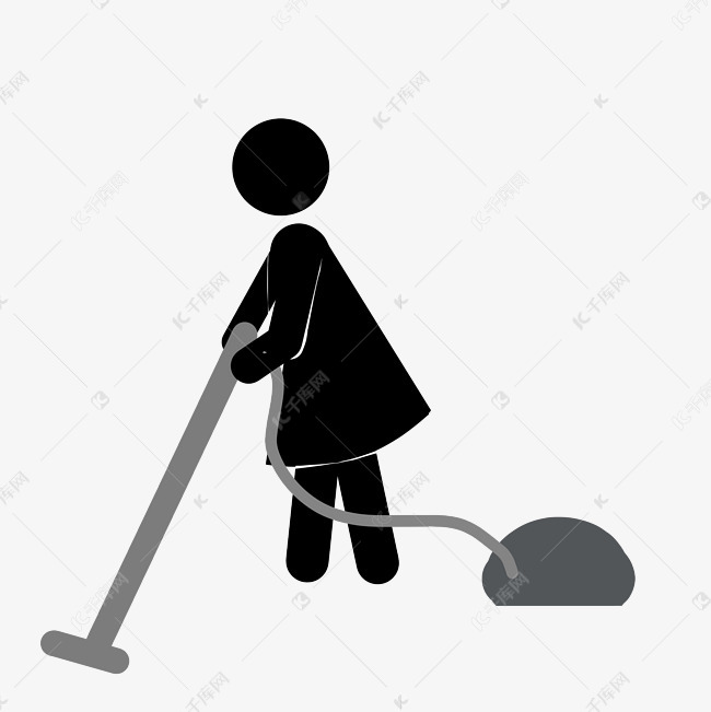 打扫卫生火柴人