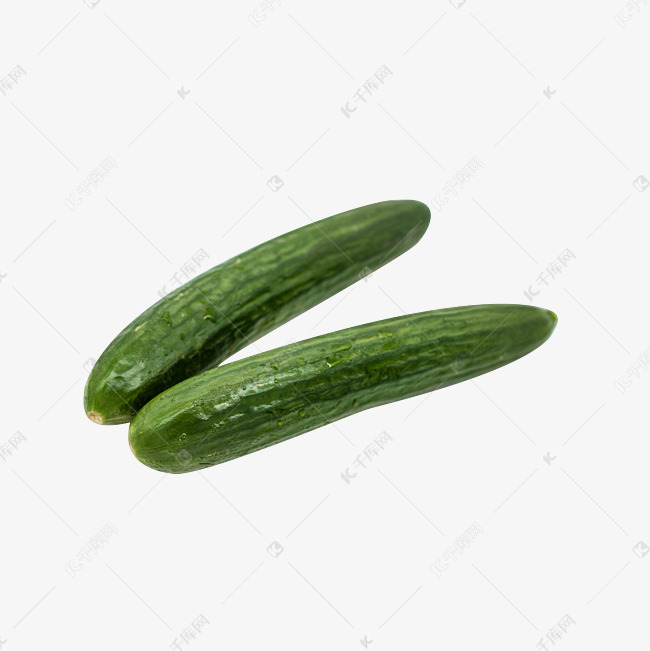 两根黄瓜食材素材图片免费下载-千库网