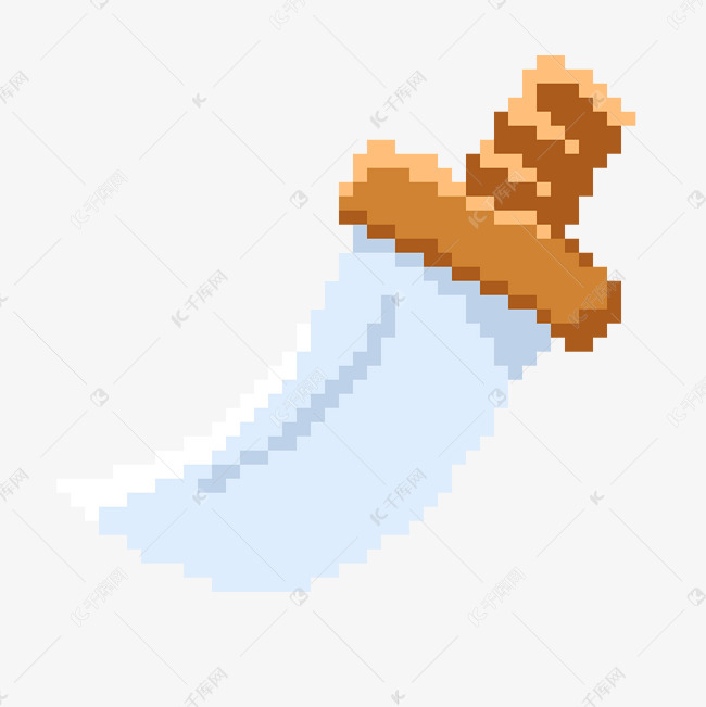 短刀匕首像素画