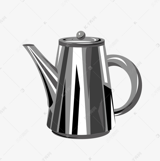 不锈钢烧水壶素材图片免费下载-千库网