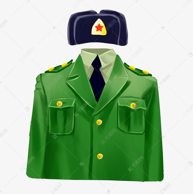 一套军装素材图片免费下载-千库网