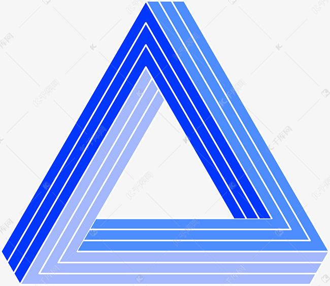 不规则矛盾体图形
