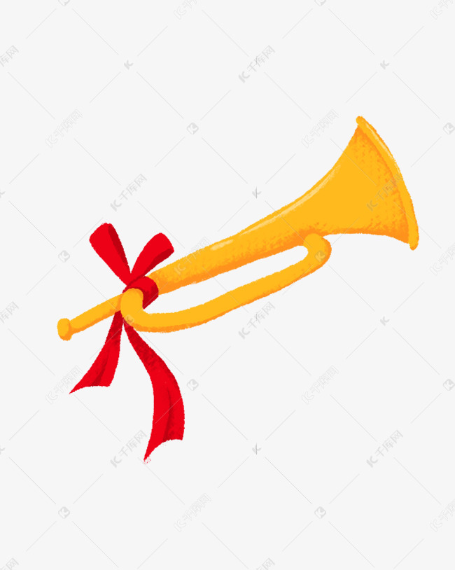 金色号角素材