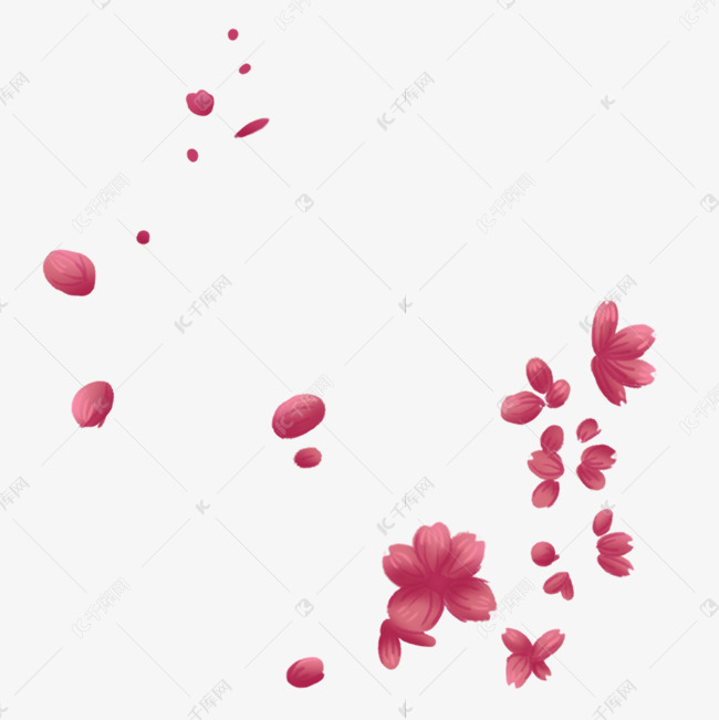 红色的鲜花免抠图素材图片免费下载-千库网