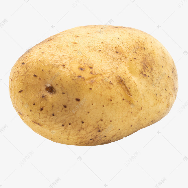 椭圆黄色土豆