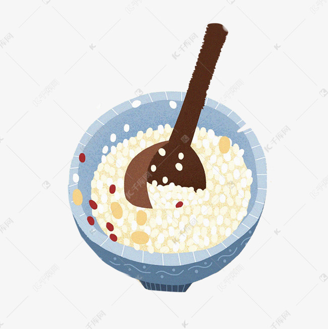 端午节一碗糯米素材