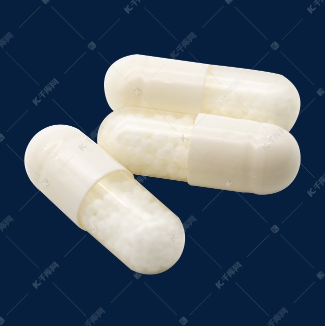 药物白色胶囊