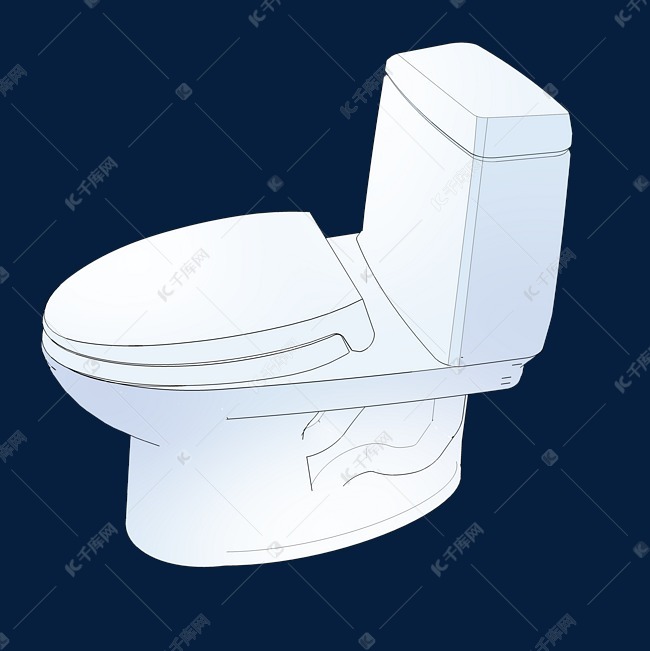 白色生活用品马桶素材图片免费下载-千库网