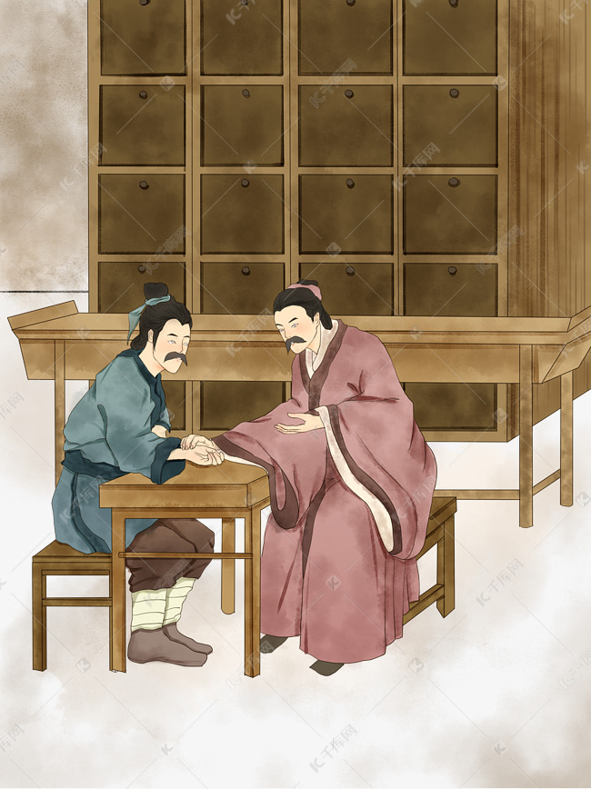 中医古代传统诊脉医术
