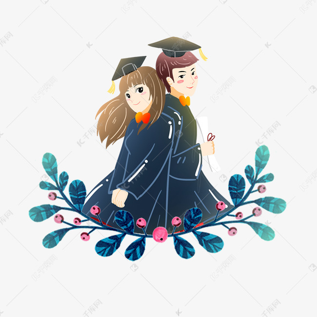 毕业季头像素材