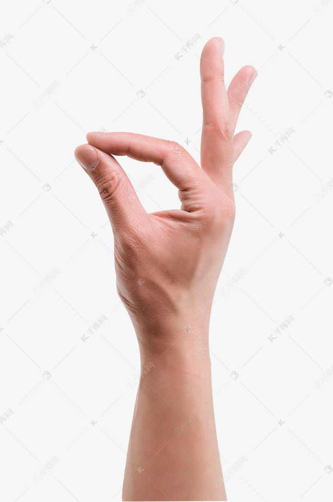 孔雀手势