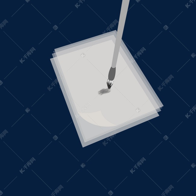 毛笔宣纸