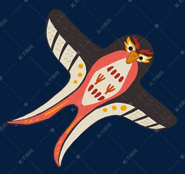 老鹰风筝图案
