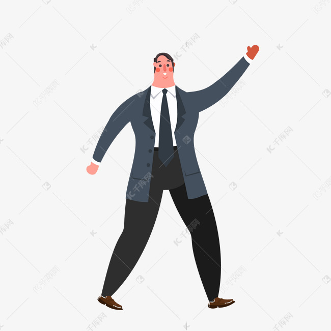 卡通老板素材图片免费下载-千库网