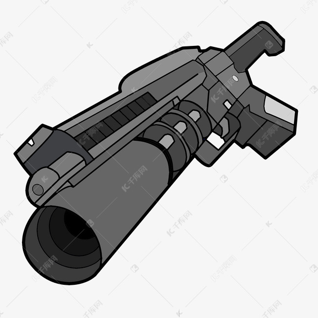 黑色狙击枪素材图片免费下载 高清装饰图案psd 千库网 图片编号