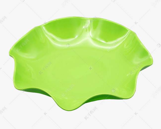 绿色水果盘