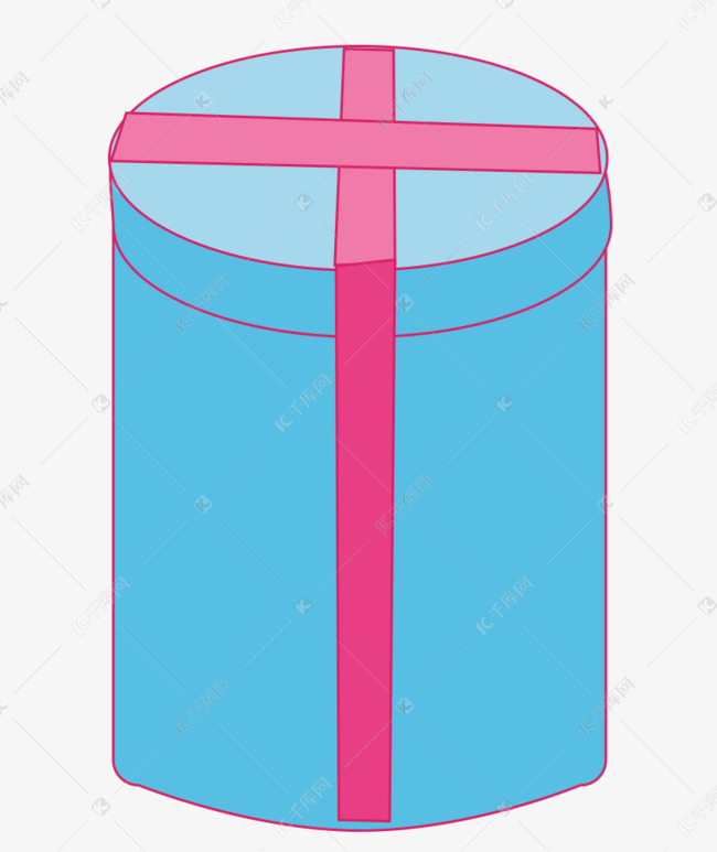 美丽好看的圆柱体