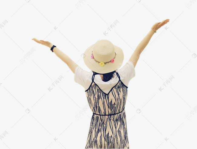 背影女孩背影青春唯美