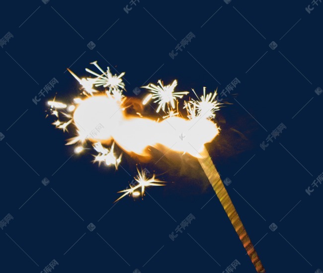 烟火烟花蜡烛素材图片免费下载 高清免抠摄影psd 千库网 图片编号