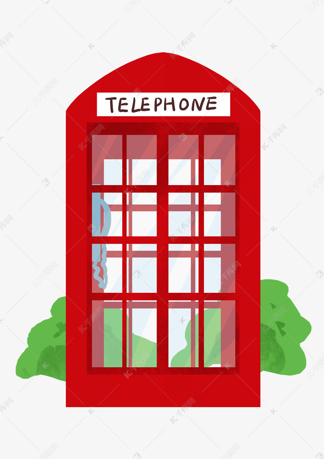 红色电话亭
