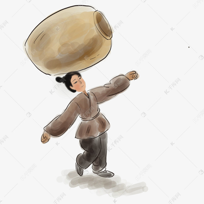 古代杂技顶缸的人素材图片免费下载-千库网