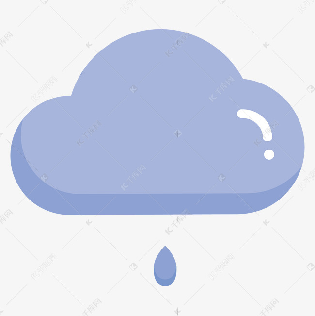 小雨天气图标