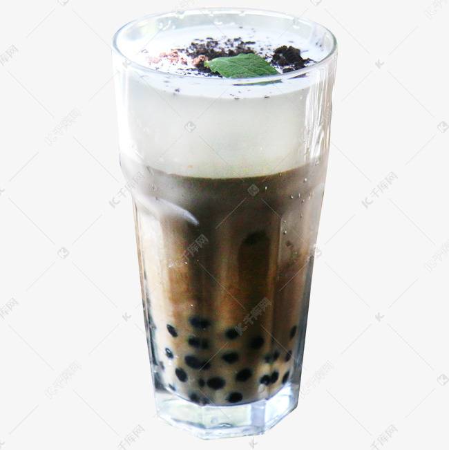 奶盖珍珠奶茶
