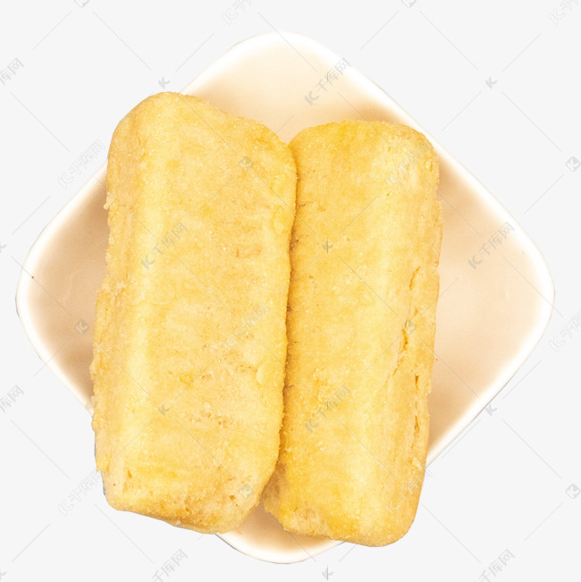 黄色长条形美食