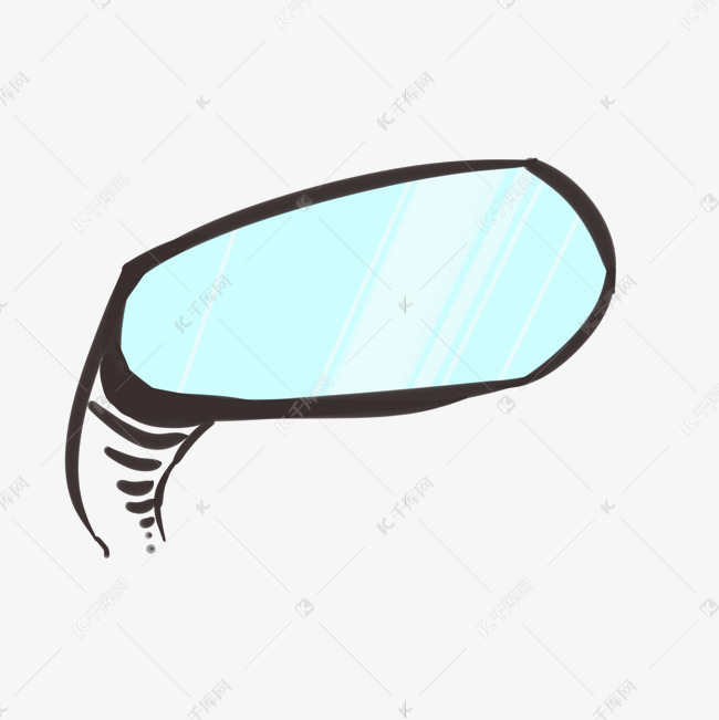 简约跑后视镜车酷炫对话框