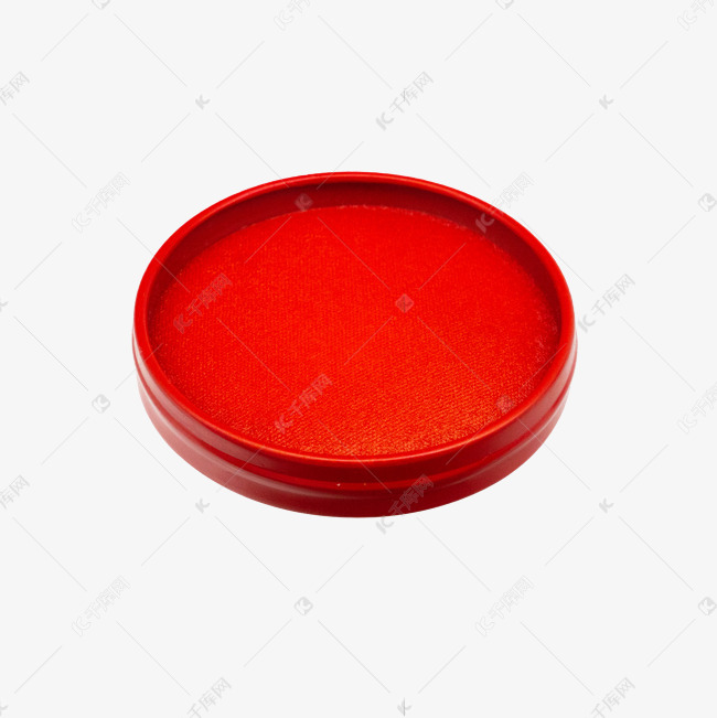 红色盖章印泥素材图片免费下载-千库网