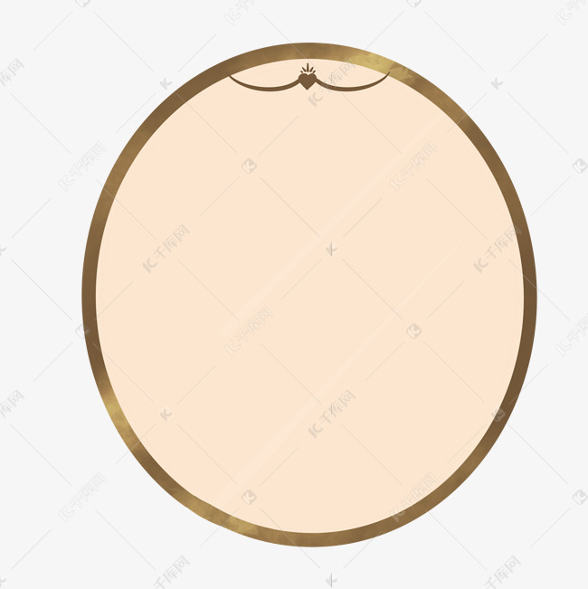 简约边框棕色魔镜欧式复古