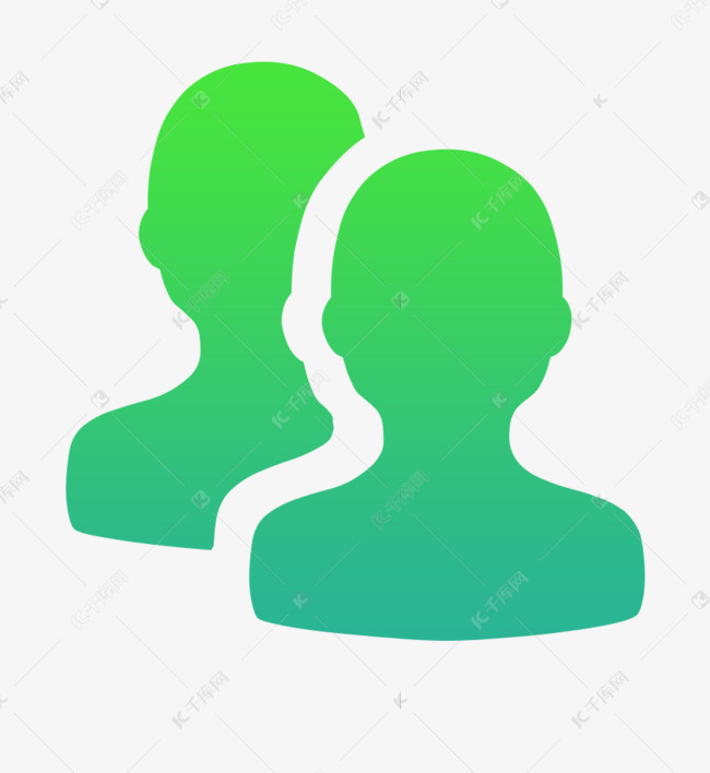 免抠元素 icon 联系人图标素材来源:千库网商用版权素材(图片编号