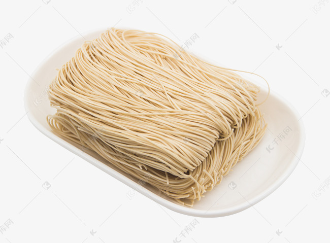 白色新鲜面条