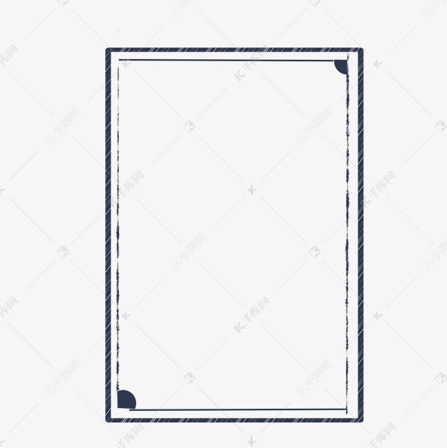 简约大气边框素材图片免费下载 高清特色边框psd 千库网 图片编号